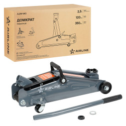 Домкрат подкатной 2.5т 120-350мм (AJ25F340) AIRLINE