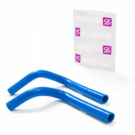 Патрубки отопителя ГАЗель Next силикон CS20 СИНИЙ к-т.2шт Profi