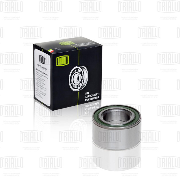 Подшипник ступицы перед. LADA Largus (12-) без ABS/Logan (04-) (шарик. двухряд.) (CS 908) TRIALLI