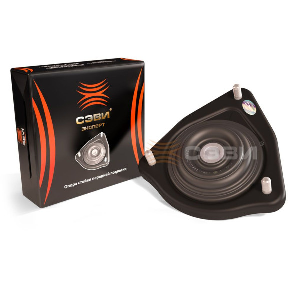 Опора стойки передней подвески ВАЗ 2190  СЭВИ-Эксперт  (со смещением 12мм, без подшипника) 1129(12шт