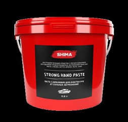Паста с абразивом для очистки рук от сильных загрязнений  5,6 л SHIMA DETAILER STRONG HAND PASTE