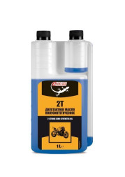 Масло 2Т полусинтетика 3 ТОН синяя (дозаторная) 1л. (ТМ-111)