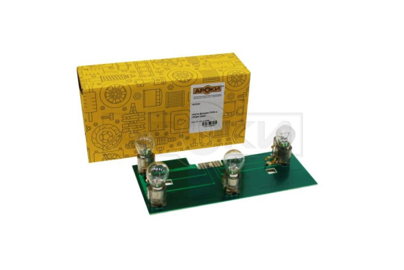 Плата фонаря 2104 в сборе правая (с лампой) АРОКИ 402040