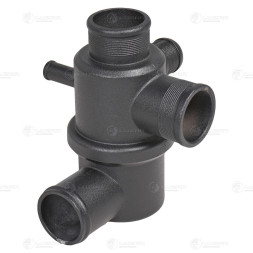 Термостат ВАЗ 2123 Chevi Niva (02-) (алюм.корп.,обрез. клап.)(зимний 87°С) LUZAR LT 0125