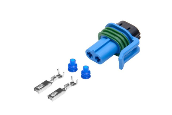 Колодка-разъем 2-х контактный цоколей ламп габаритных огней, ПТФ GM; HYUNDAI/KIA (AX6892S) CARGEN