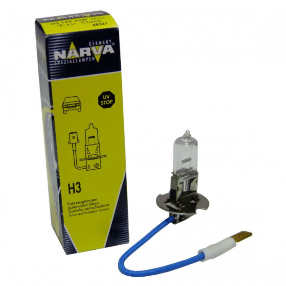 Лампа H3 12V- 55W (PK22s) 48321 (Narva)