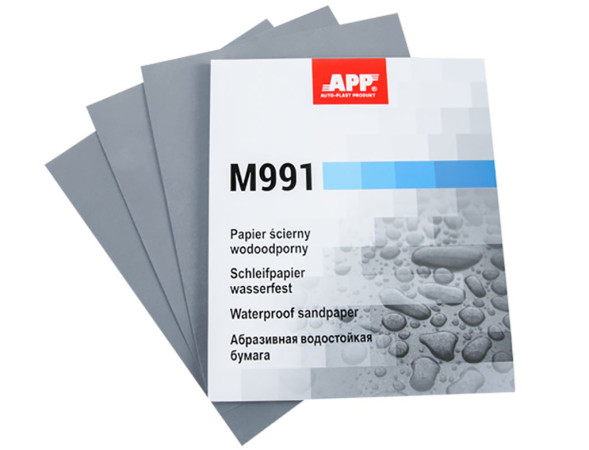 APP Абразивная водостойкая бумага  P500 230*280 мм