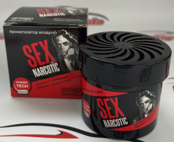 Ароматизатор CONTACT банка-гель SEX NARCOTIC Черный Древесно-ванильная эйфория с феромонами