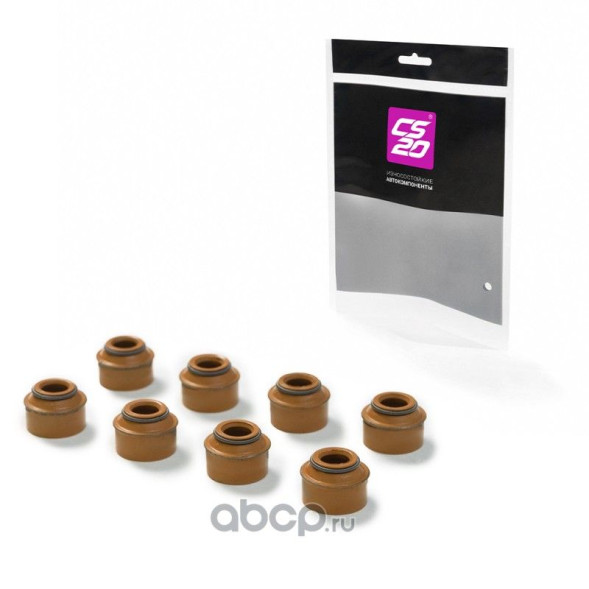 Колпачок маслосъемный ЗМЗ-402 (к-т.8шт) Original+ CS20 (4021.1007026)