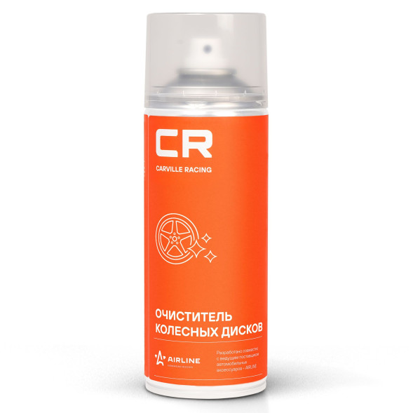 Очиститель колесных дисков, пенный, аэрозоль, 520 ml (S3051775) CARVILLE RACING