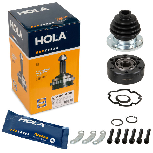 ШРУС внутренний лев/прав 33 шл., SKODA Fabia I (6Y2) 1.4; Octavia (1U2) 1.4,1.6 HOLA CV20-005