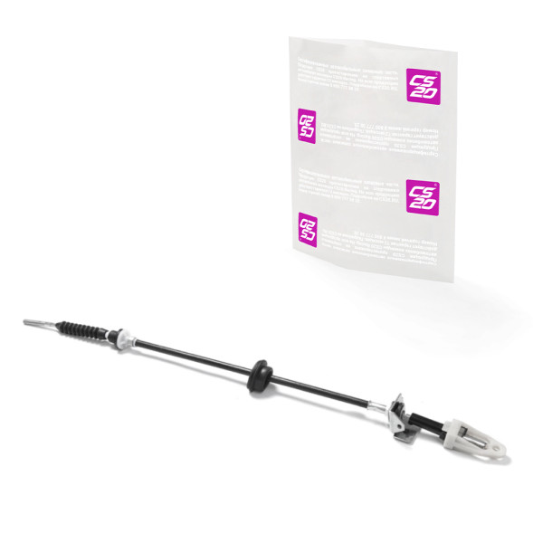 Трос ВАЗ-1118 сцепления в сборе L-761мм 1шт в пакете