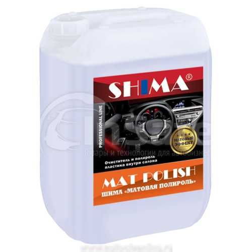 Полироль пластика с матовым эффектом 5л SHIMA PREMIUM MAT POLISH
