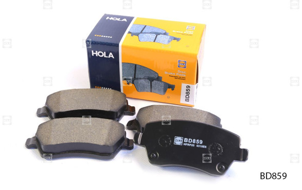 Колодка торм.передняя  LADA Vesta, Largus; RENAULT, NISSAN, (ABS) BD859 HOLA