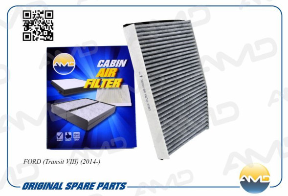 Фильтр салонный 1812679/AMD.FC838C (угольный) FORD (Transit VIII) (2014-)