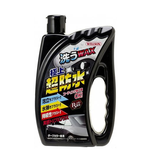 Шампунь-полироль+губка &amp;quot;Силановая защита &amp;quot; для темных цветов (750мл) WS-03117 WILLSON