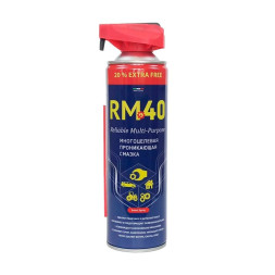 Многофункциональная смазка RM-40 SMART 450мл Reliable Multi-Purpos для применения в быту и на производстве, 450мл Re Marco
