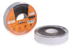 Лента двусторонняя клейкая, 20 мм*5 м, вспененная основа, черная (ADS-F-03) AIRLINE