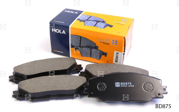 Колодка торм.передняя  TOYOTA Rav 4 III/IV, Auris (E150,E180),  BD875 HOLA