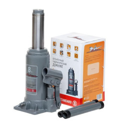 Домкрат бутылочный 8т S (MIN - 200 мм, MAX - 405 мм) (AJ-B-08S) AIRLINE