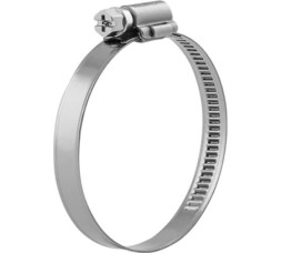 Хомут червячный KALE  25-40/9 C7 W1  (алюцинковая сталь)