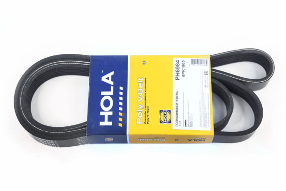 Ремень поликлиновой 6РК1805 ГАЗ Gazelle,Sobol(UMZ 4216,Evotech 2.7); NISSAN, PH6984 HOLA