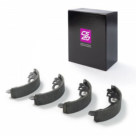 Колодка тормозная задняя с АБС ВАЗ-1118, 2170, 2190,Datsun к-т.4шт в коробке CS20