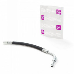 Шланг топливный ВАЗ-21082, 2114 высокого давления шланг+трубка угол 45гр. сливной к баку CS20