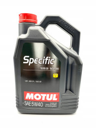 MOTUL SPECIFIC 502.00/505.00 5W40 (5л)