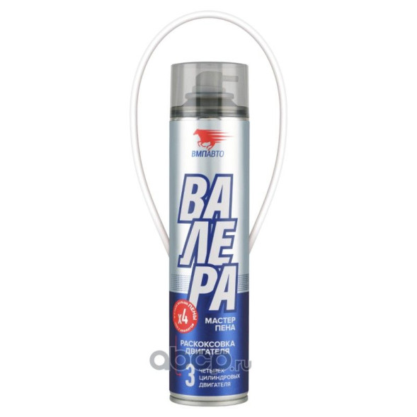Пенная раскоксовка двигателя ВАЛЕРА,400мл флакон-аэрозоль ВМП-Авто 8505