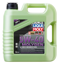 Масло мотор. Liqui Moly 5W40 Molygen (син) (4л) (9054/8578)
