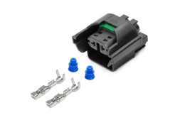 Колодка-разъем 2-х контактный H8/H11 ПТФ VW CADDY III, TOUAREG, AUDI (AX6512S) CARGEN