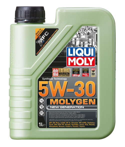 Масло мотор. Liqui Moly 5W30 Molygen New Generation (НС-синт) (1л)  (9041/9047)
