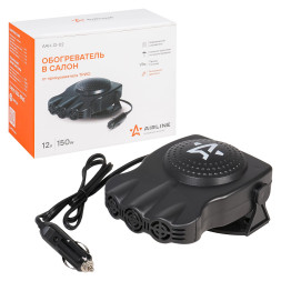 Обогреватель в салон от прикуривателя ТРИО 12В 150Вт (AAH-12-02) AIRLINE