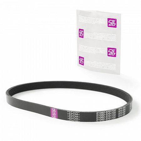 Ремень ВАЗ-21082 генератора 6РК698 Оригинал+ в упаковке CS20