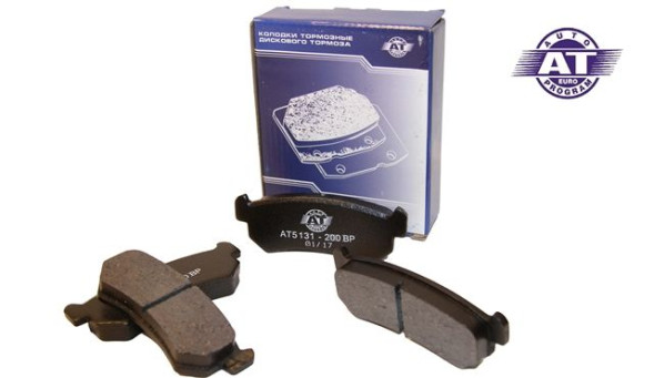 Колодки тормозные задние дисковые Chevrolet Lacetti  AT 5131-200BP