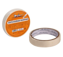 Лента клейкая малярная 19 мм*10 м, белая (AAT-P-01) AIRLINE