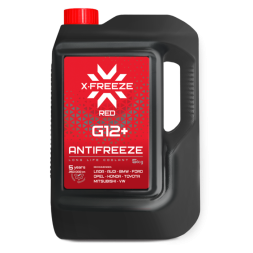 Антифриз красный FELIX X-Freeze G12+ 5 кг (4шт.)