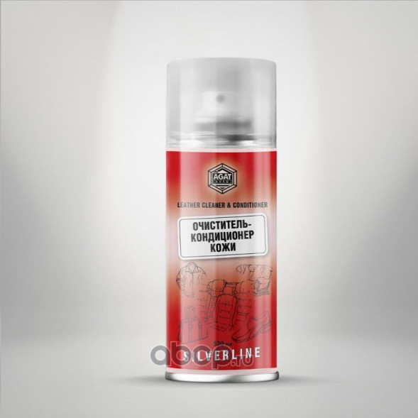 Очиститель-кондиционер кожи АГАТ (аэрозоль) 520мл (12шт.)