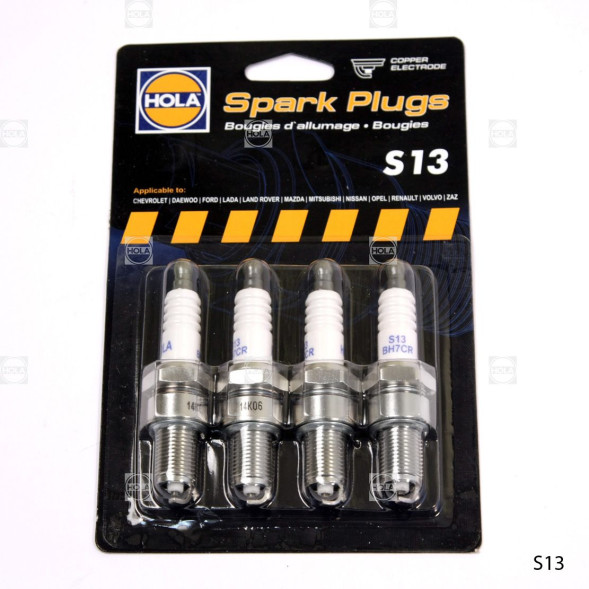 Свечи зажигания Ваз-2108 (4шт.) HOLA S13 (блистер)