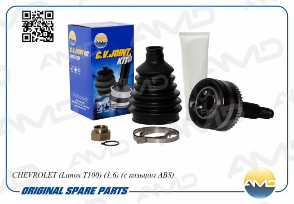 ШРУС наружный 96257801/AMD.SH117 (T33/T29/ABS47) (с ABS) CHEVROLET (Lanos T100)(1,6)