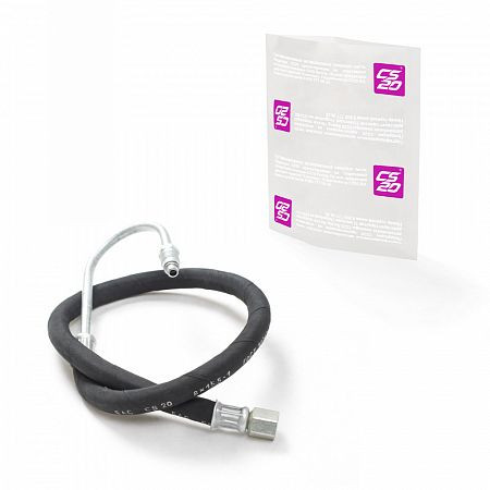 Шланг топливный ВАЗ-2110,2170 высокого давления дв.1.6 с 2005 г.в.шланг+гайка+трубка 180гр.CS20