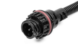 Колодка-разъем 4-х контактный байонет прямой адаптер GAZ, Камаз, UAZ, МАЗ (AX5233) CARGEN