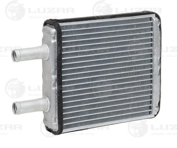 Радиатор отоп. алюм. LUZAR  ВАЗ-2170 Приора А/С Halla (LRh 0127b)