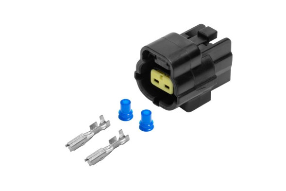 Колодка-разъем 2-х контактный повторителей указателей поворота, ПТФ GM; HYUNDAI/KIA (AX6902S) CARGEN