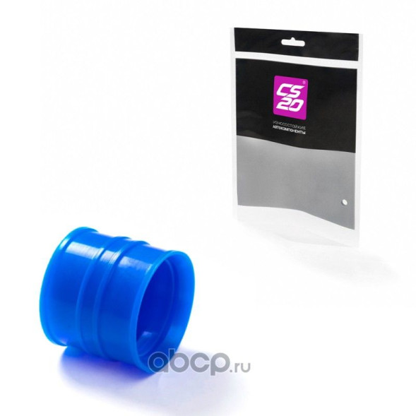 Муфта ресивера впускного коллектора бочонок ВАЗ-2112 1шт силикон CS20 СИНИЙ Profi в упаковке