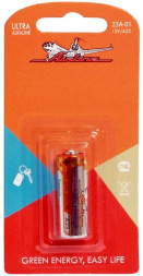 Батарейка A23 12V для брелоков сигнализаций щелочная 1 шт. (23A-01) AIRLINE