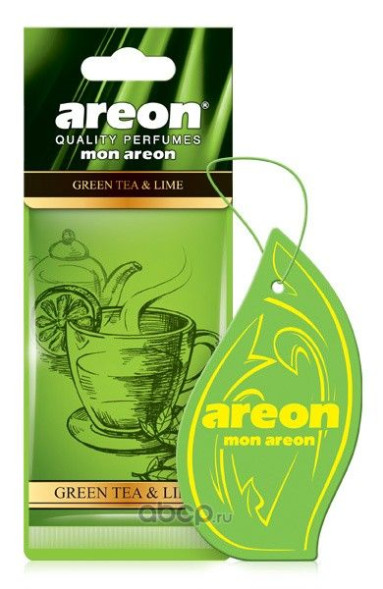 Areon MON Green Tea &amp;amp; Lime  (Зеленый чай и Лайм) сухой лист