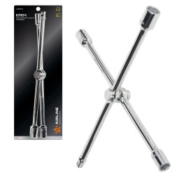 Ключ баллонный крестовой складной (17*19*21*1/2) 400мм PRO (ATAB007) AIRLINE