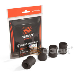 Втулка заднего амортизатора ВАЗ 2101-2107 (к-кт на 2 аморт.)СЭВИ-ЭКСПЕРТ 1301 60шт